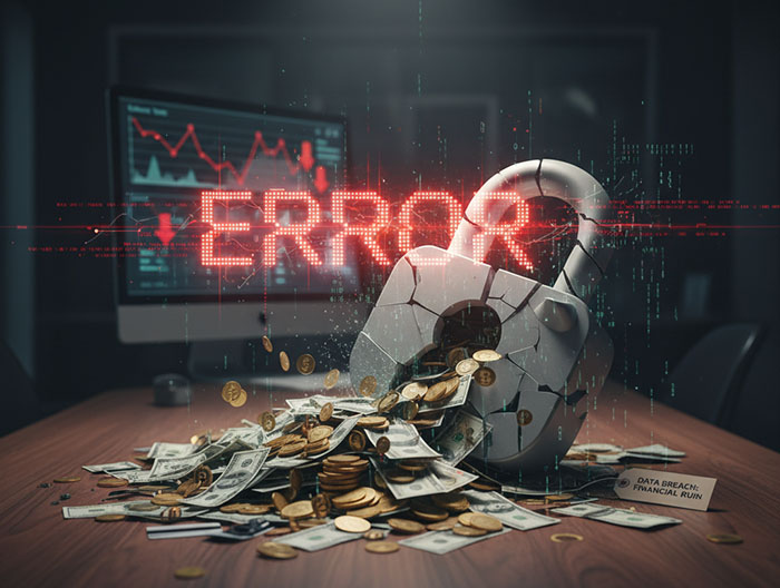 El impacto financiero de una brecha de seguridad